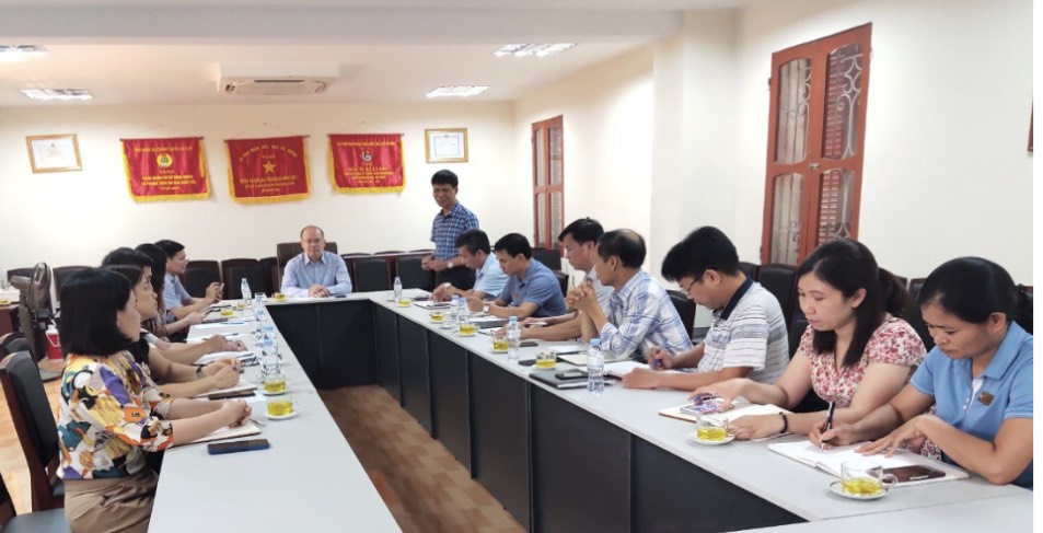 Đoàn công tác của Cục Đường thủy nội địa Việt Nam làm việc với Trường Cao đẳng Giao thông vận tải đường thủy I