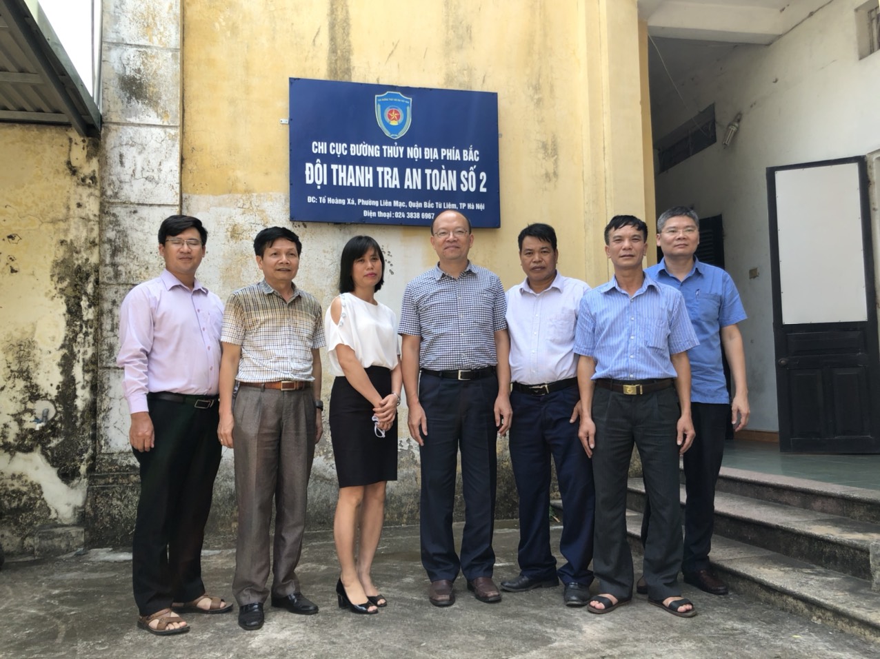 Đoàn công tác Cục ĐTNĐ Việt Nam làm việc với một số đơn vị thuộc Chi cục ĐTNĐ phía Bắc và Công ty QLĐS số 6