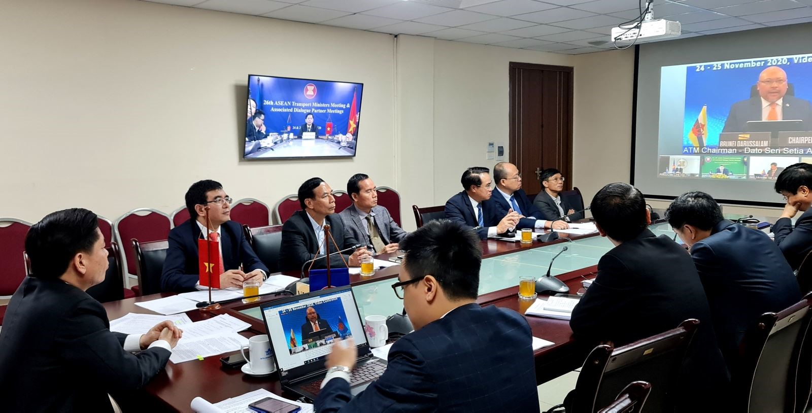 Cục trưởng Cục Đường thủy nội địa Bùi Thiên Thu tham dự Hội nghị Bộ trưởng GTVT ASEAN 26
